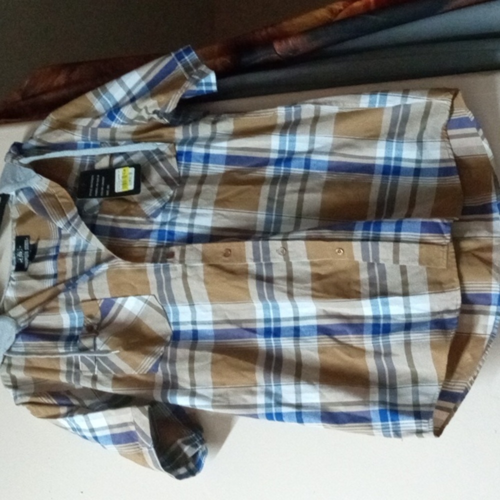 Brooklyn state 3XL brown blue grey